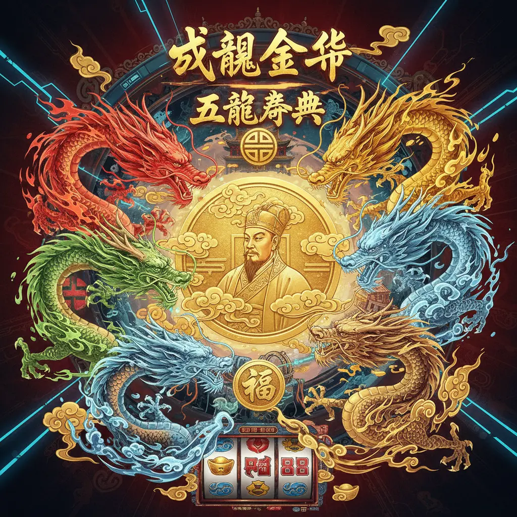 五龍爭霸老虎機 - 乾隆金幣