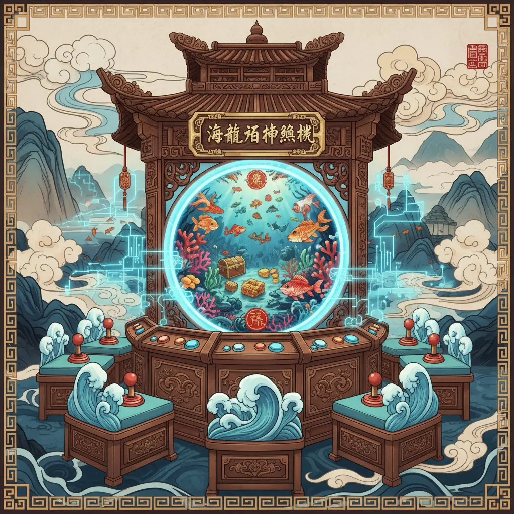 捕魚機 - 六人座電子捕魚機