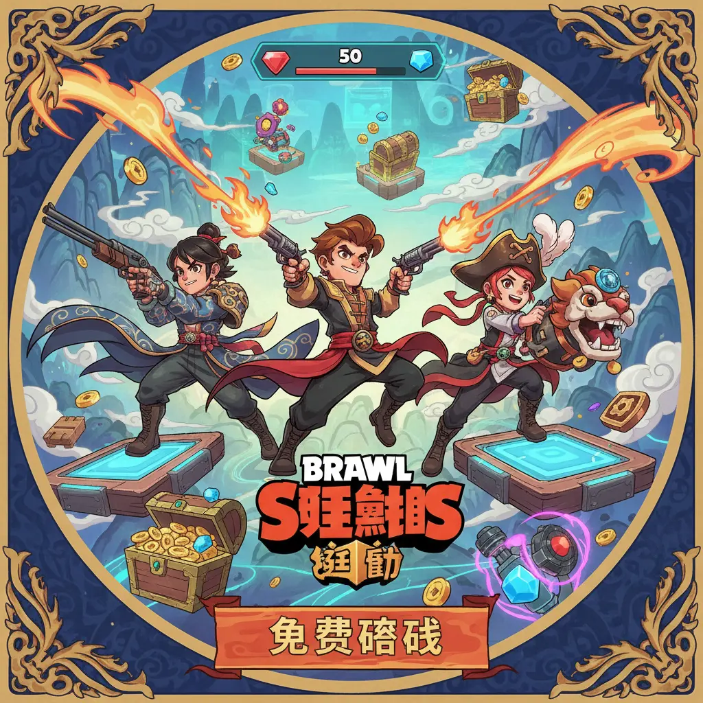 免費遊戲 - 荒野亂鬥（Brawl Stars