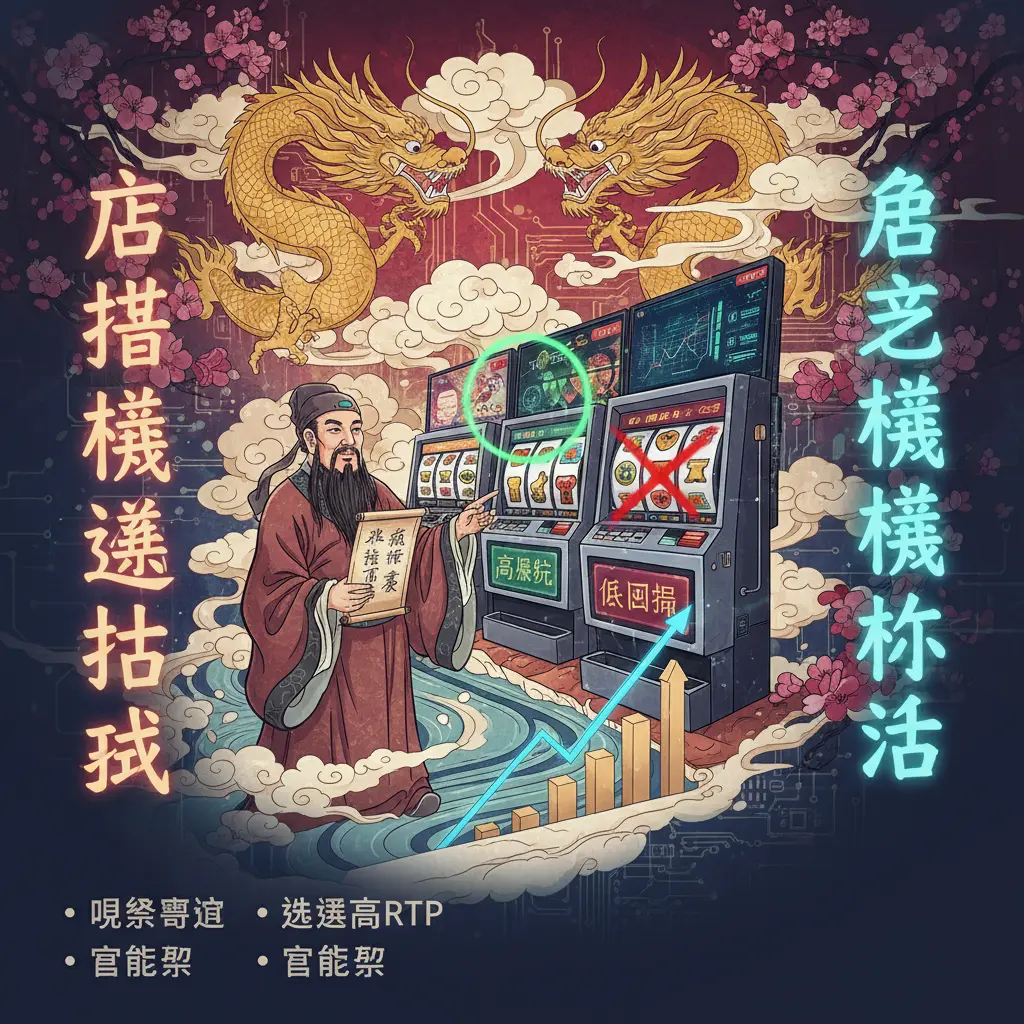 角子機玩法 - 老虎機選臺技巧