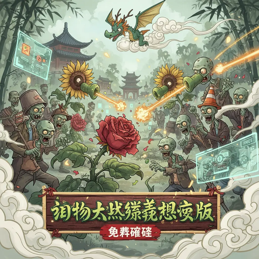 免費遊戲 - 植物大戰殭屍雜交版