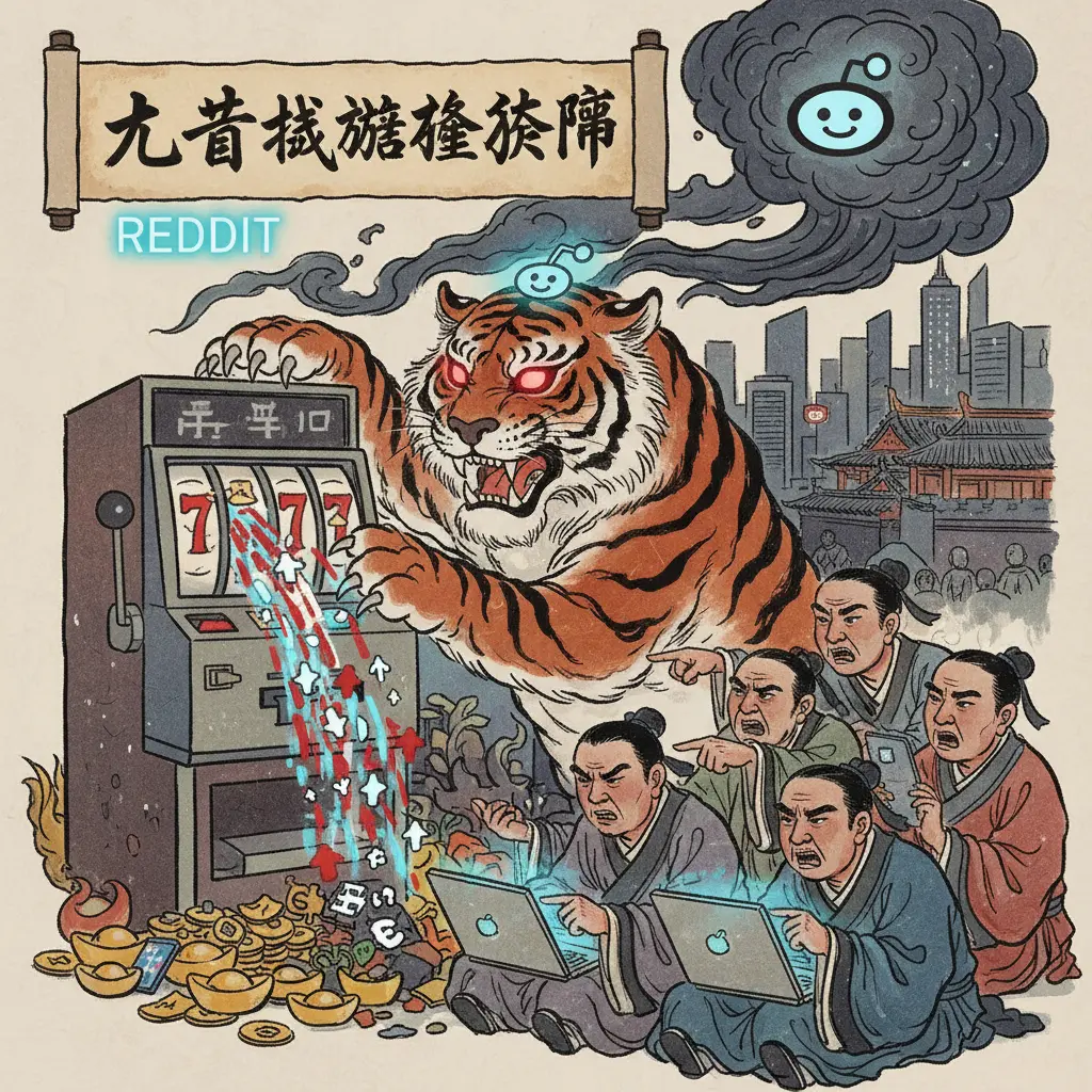 老虎機遊戲詐騙 - Reddit