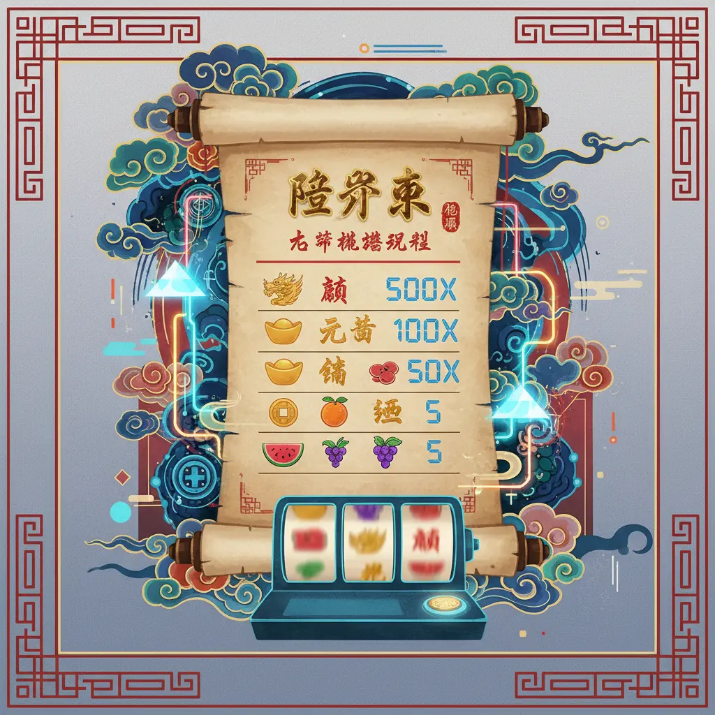 老虎機遊戲規則 - 賠率表