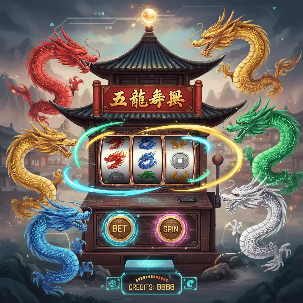 五龍爭霸老虎機 - 老虎機