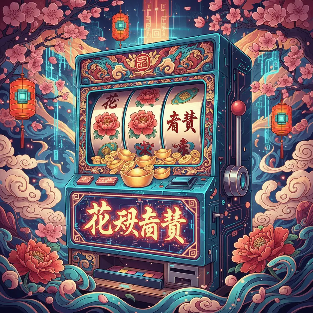 吃角子老虎機 - 花開富貴